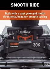 Curt Powerride 30K Lbs 5Th Wheel Hitch With Rails                                     - 16321 - Image 5