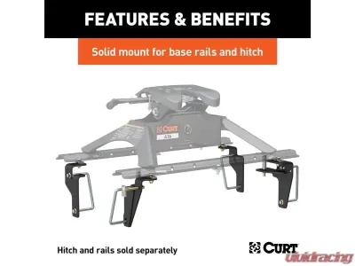 Curt Custom 5Th Wheel Brackets Ram 2500 | 3500 2013-2022 - 16430
