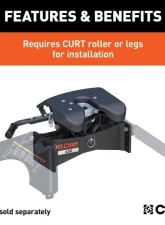 Curt A30 5Th Wheel Hitch Head                                     - 16590 - Image 11
