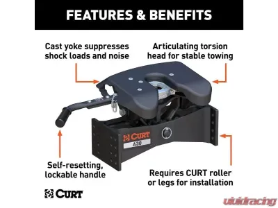Curt A30 5Th Wheel Hitch Head - 16590