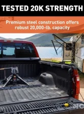 Curt 20,000 Lbs Crosswing Lightweight 5Th Wheel Hitch                                     - 16600 - Image 4