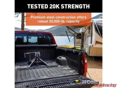 Curt 20,000 Lbs Crosswing Lightweight 5Th Wheel Hitch - 16600