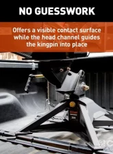 Curt 20,000 Lbs Crosswing Lightweight 5Th Wheel Hitch                                     - 16600 - Image 7