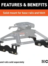Curt Custom 5Th Wheel Brackets Ford F-150 2015-2022                                     - 16911 - Image 3