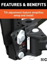 Curt 8K - 10K Lbs 30-5/8" Bars Deep Drop Trunnion Bar Weight Distribution Hitch                                     - 17352 - Image 6