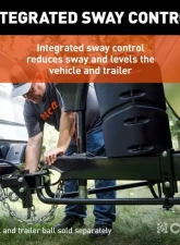 Curt 8-10K No Shank Trutrack 2P Weight Distribution Hitch With 2X Sway Control                                     - 17600 - Image 5