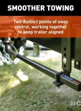 Curt 8-10K Trutrack 2P Weight Distribution Hitch With 2X Sway Control                                     - 17601 - Image 5