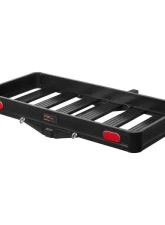 Curt Fixed 2" Shank 500 Lbs. 49" x 22" Black Aluminum Basket Cargo Carrier                                     - 18113 - Image 8