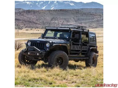 Curt 2-Pack Roof Rack Crossbars Jeep Wrangler Jk 2009-2018 - 18119