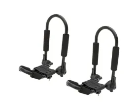 Curt Adjustable Aluminum Roof Rack Kayak Holders