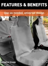Curt 58" x 23" Black Seat Defender Removable Waterproof Bucket Seat Cover                                     - 18501 - Image 5