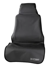 Curt 58" x 23" Black Seat Defender Removable Waterproof Bucket Seat Cover                                     - 18501 - Image 8