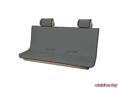 Curt 58" x 63" Xl Grey Seat Defender Removable Waterproof Bench Seat Cover - 18520