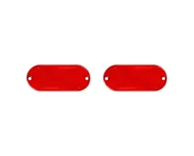 Curt 2Pack 18113 Aluminum Cargo Carrier Replacement Reflectors