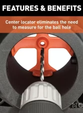 Curt 60611 | 60619 Replacement Double Lock EZR Center Locator                                     - 19253 - Image 2