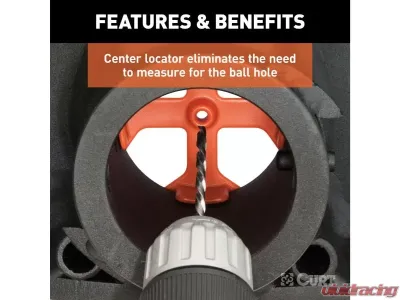 Curt 60611 | 60619 Replacement Double Lock EZR Center Locator - 19253