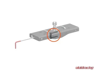 Curt Replacement Double Lock And EZR Gooseneck Locking Pin - 19258