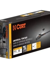Curt 2" Coupler | 5K Lbs | Adjusts 26"-40" Universal Tow Bar                                     - 19750 - Image 2