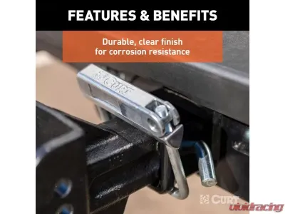 Curt 2-1/2" Receiver No-Tool Anti-Rattle Hitch Clamp - 22320