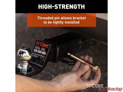 Curt 2" Receiver With 5/8" Hole Anti-Rattle Hitch Pin And Shim - 22323