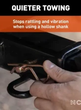 Curt 2" Receiver With 5/8" Hole Anti-Rattle Hitch Pin And Shim                                     - 22323 - Image 7