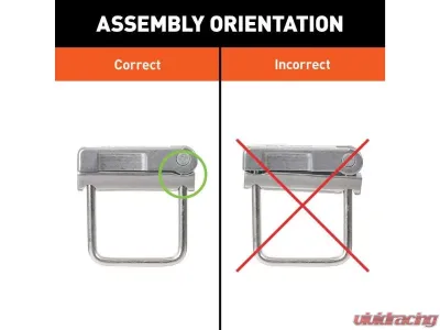 Curt 2" Receiver No-Tool Anti-Rattle Hitch Clamp - 22325