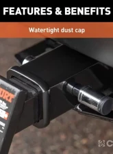 Curt 5/8" 3" Receiver Barbel CHRome Hitch Lock                                     - 23025 - Image 8