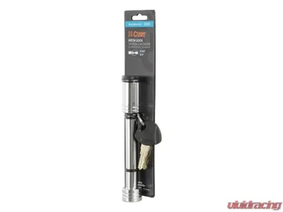 Curt 5/8" 3" Receiver Barbel CHRome Hitch Lock - 23025