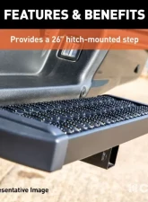 Curt 6" Drop Grip Step Receiver Hitch Step                                     - 32002 - Image 4