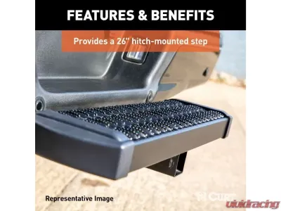 Curt 6" Drop Grip Step Receiver Hitch Step - 32002