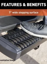 Curt 6" Drop Grip Step Receiver Hitch Step                                     - 32002 - Image 6