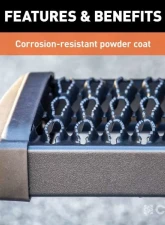 Curt 6" Drop Grip Step Receiver Hitch Step                                     - 32002 - Image 7