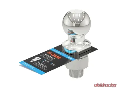 Curt 1-1/4" x 2-5/8" Shank 15,000 Lbs Stainless 2-5/16" Trailer Ball - 40055