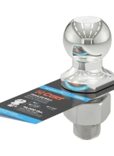 Curt 1-1/4" x 2-5/8" Shank 10,000 Lbs Stainless 2" Trailer Ball                                     - 40056 - Image 4