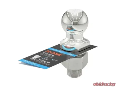 Curt 1-1/4" x 2-5/8" Shank 10,000 Lbs Stainless 2" Trailer Ball - 40056