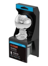 Curt 1-1/4" x 2-5/8" Shank 15,000 Lbs CHRome 2-5/16" Trailer Ball Packaged                                     - 40078 - Image 4