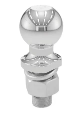 Curt 1" x 2-1/8" Shank 6,000 Lbs CHRome 2" Trailer Ball Packaged                                     - 40166 - Image 4