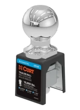 Curt 1-1/4" x 2-5/8" Shank 10,000 Lbs CHRome 2-5/16" Trailer Ball Packaged                                     - 40168 - Image 4