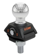Curt 3/4" Shank 3,500 Lbs Rockerball 2" Cushion Hitch Trailer Ball Packaged                                     - 40246 - Image 10