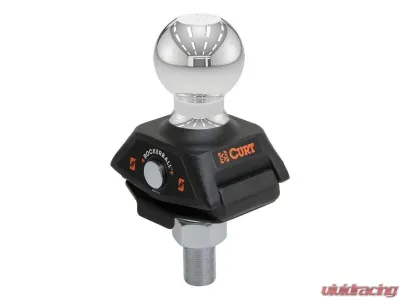 Curt 3/4" Shank 3,500 Lbs Rockerball 2" Cushion Hitch Trailer Ball Packaged - 40246
