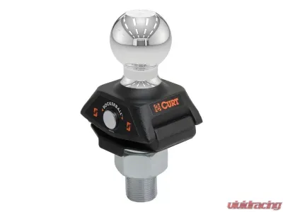 Curt 1-1/4" Shank 12,000 Lbs Rockerball 2-5/16" Cushion Hitch Ball Packaged - 40249