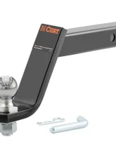 Curt 2" Shank 7,500 Lbs 6" Drop Loaded Ball Mount With 2" Ball                                     - 45064 - Image 6