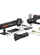Curt Cushion Hitch | Sway Control | Echo Brake Controller RV Towing Starter Kit                                     - 45190 - Image 2