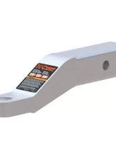 Curt 2" Shank 8,000 Lbs 2" Drop 8-1/2" Long Aluminum Ball Mount                                     - 45360 - Image 6