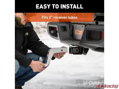 Curt 2" Shank 8,000 Lbs 6" Drop 8-1/2" Long Aluminum Ball Mount - 45362