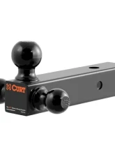 Curt 2-1/2" Hollow Shank 1-7/8" | 2" | 2-5/16" Black Multi-Ball Mount                                     - 45651 - Image 5