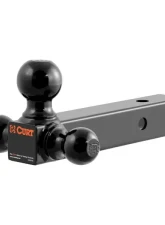 Curt 2" Hollow Shank | 1-7/8" | 2" | 2-5/16" Black Multi-Ball Mount                                     - 45652 - Image 4