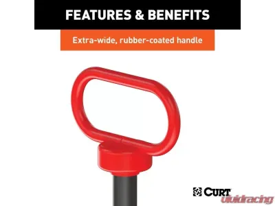 Curt 5/8" Clevis Pin With Handle And Clip - 45804