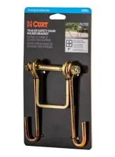 Curt Carbon Steel 2" Shank Trailer Safety Chain Holder Bracket                                     - 45806 - Image 6