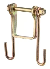 Curt Carbon Steel 2" Shank Trailer Safety Chain Holder Bracket                                     - 45806 - Image 6